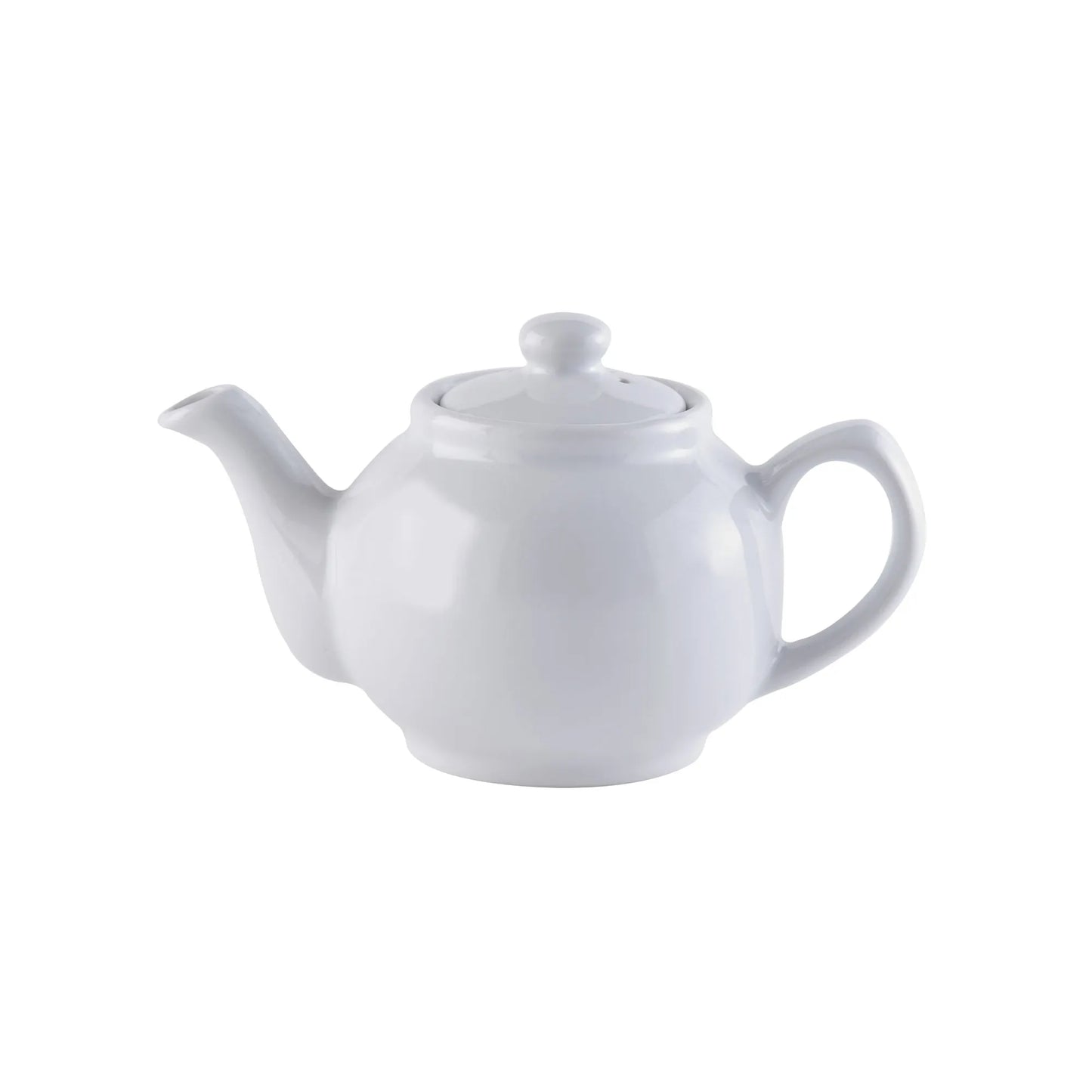 White 2 Cup Teapot