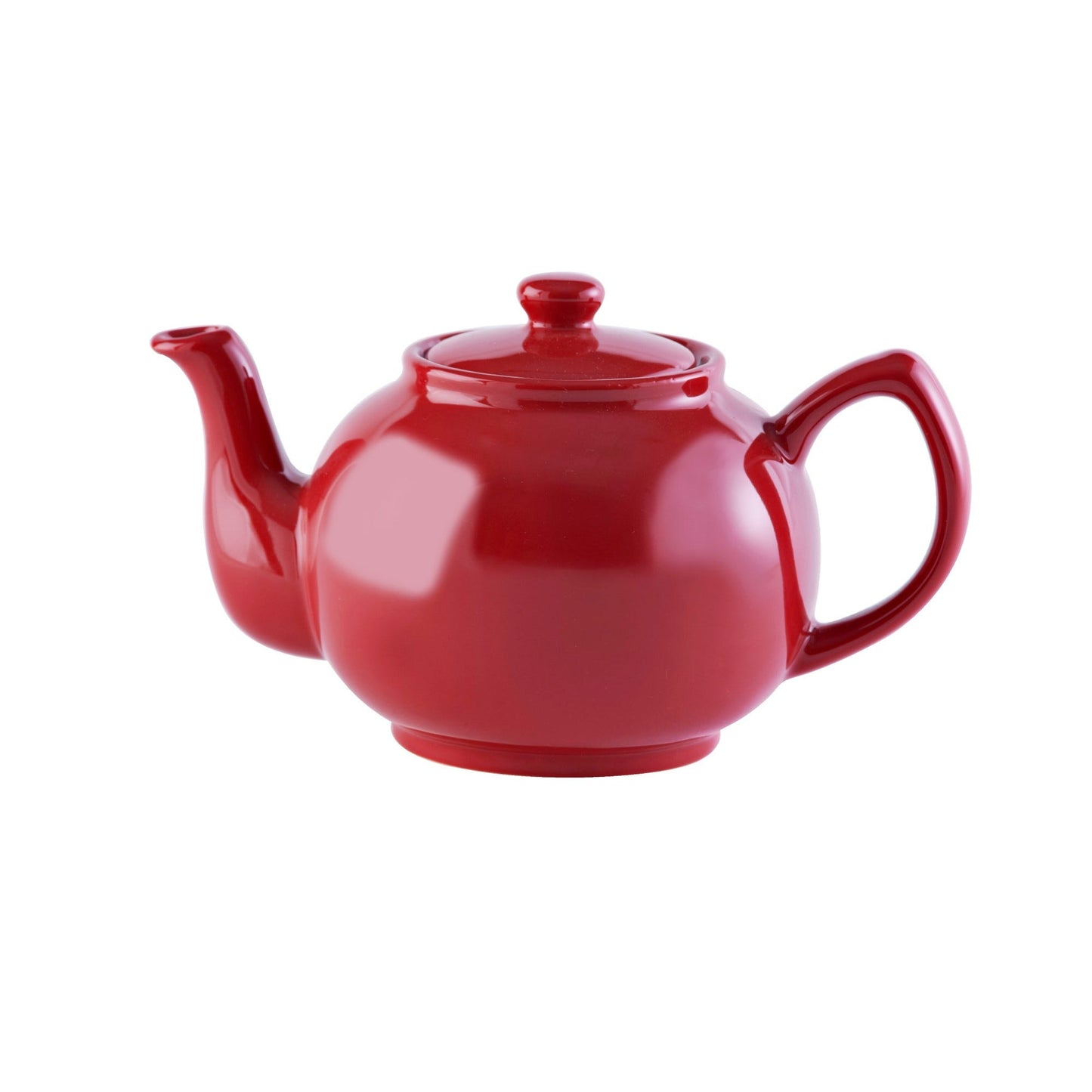 Red 6 Cup Teapot