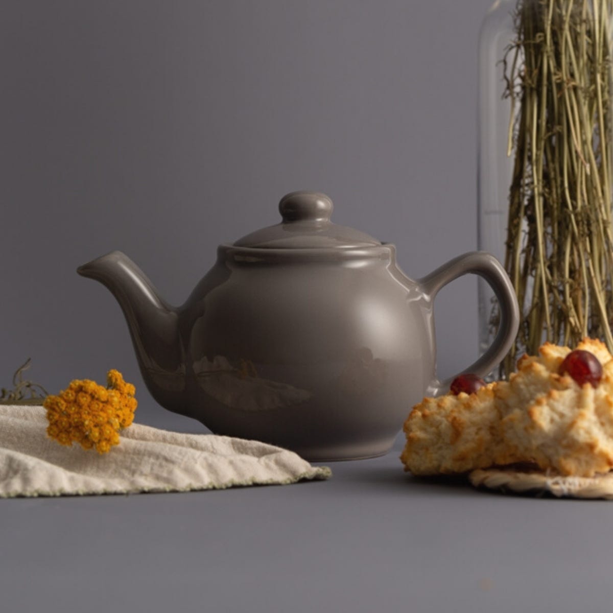 Charcoal 2 Cup Teapot