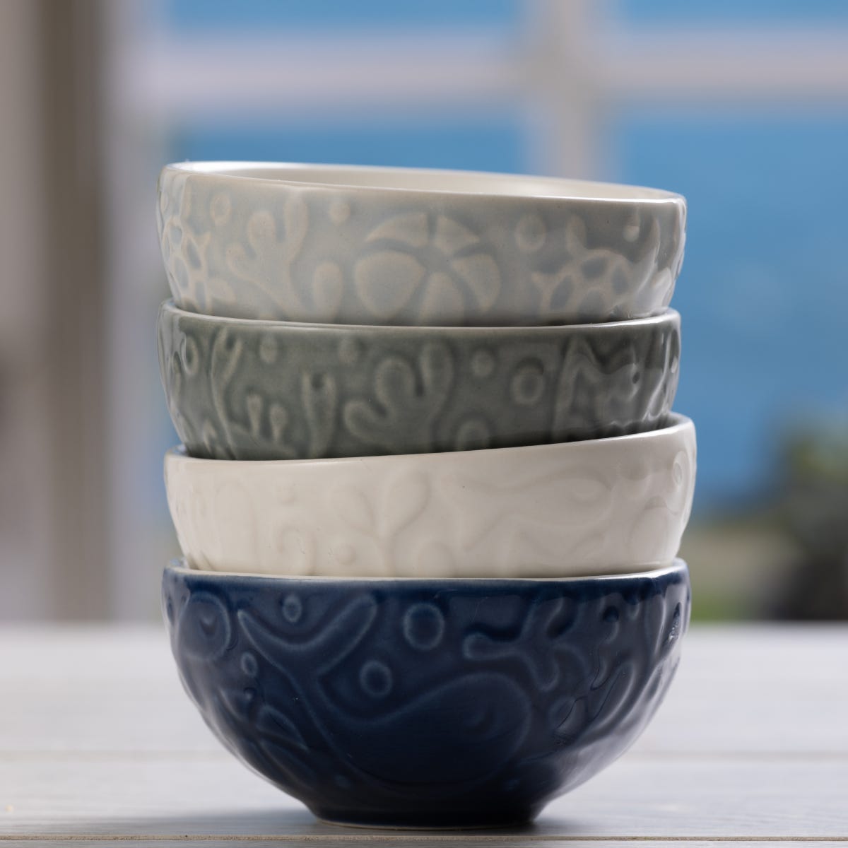 Nautical Prep Bowls (Set of 4)