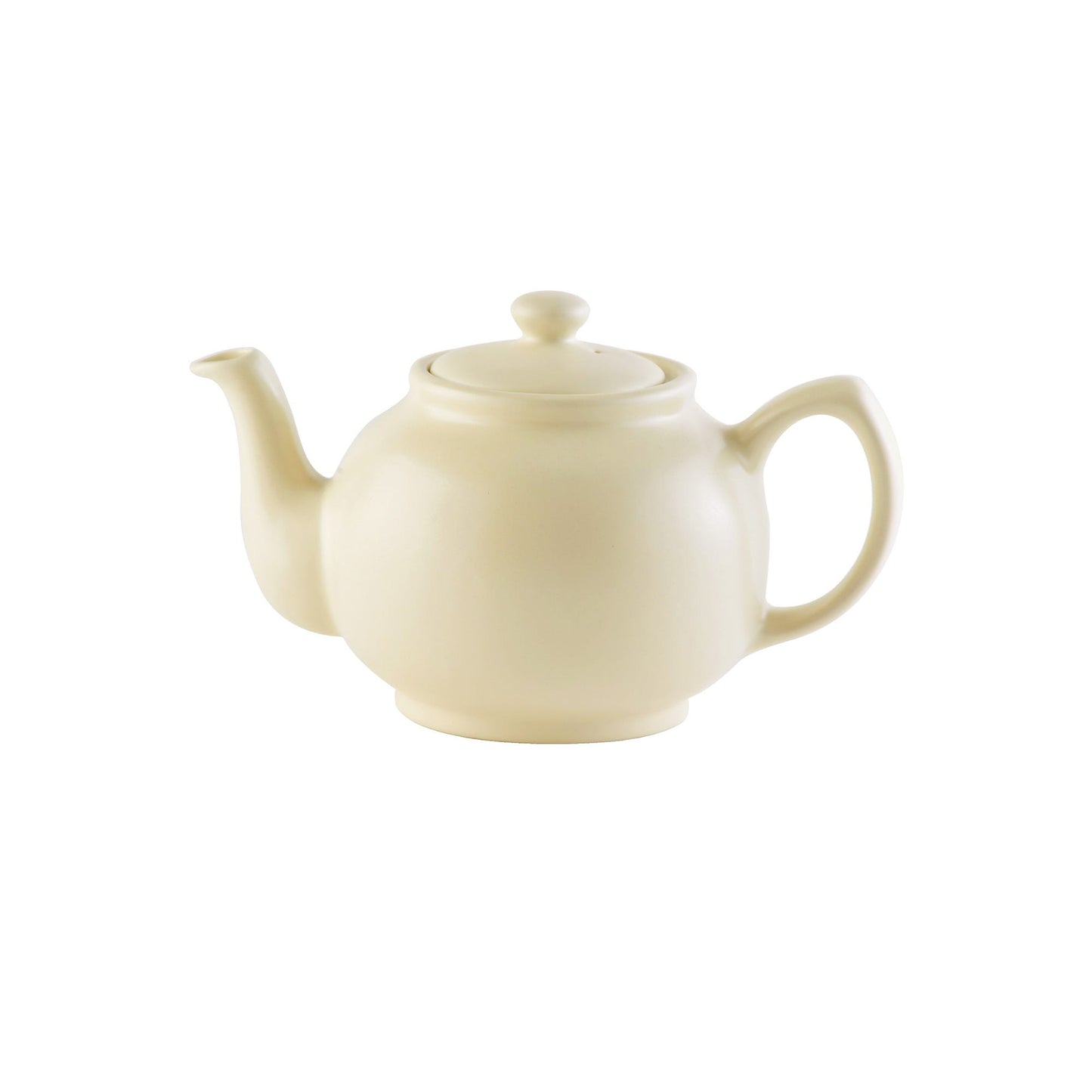 Matt Cream 2 Cup Teapot
