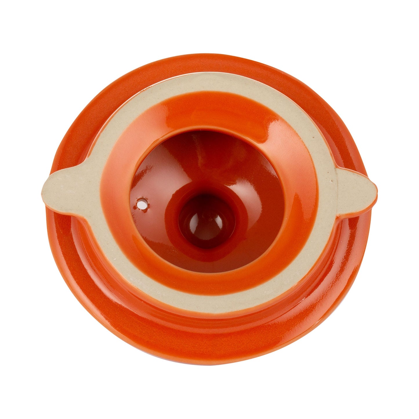 Burnt Orange 6 Cup Teapot