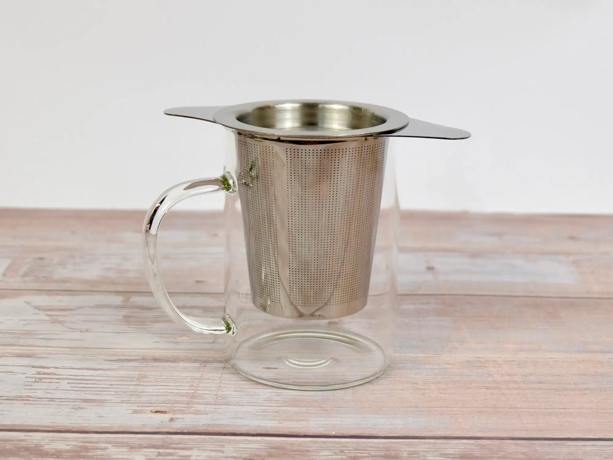Rectangular Tea Infuser Double Handle Single Cup Tea Infuser – Kennebunk Tea Company