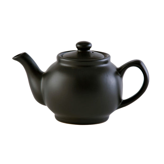 Matt Black 6 Cup Teapot