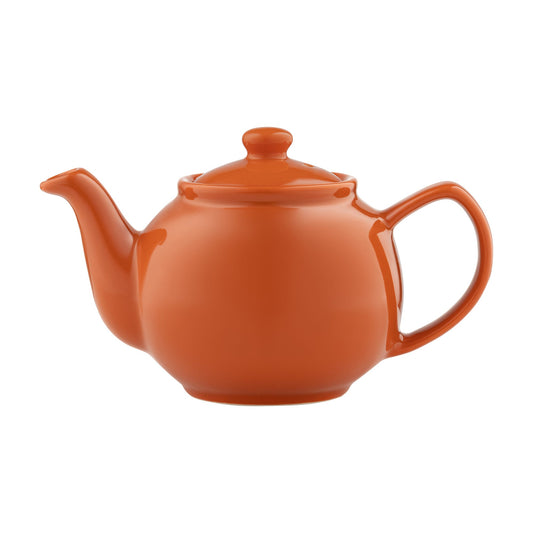 Burnt Orange 6 Cup Teapot