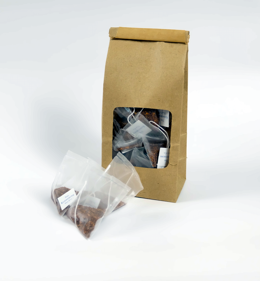 Refill bag with filled teabags