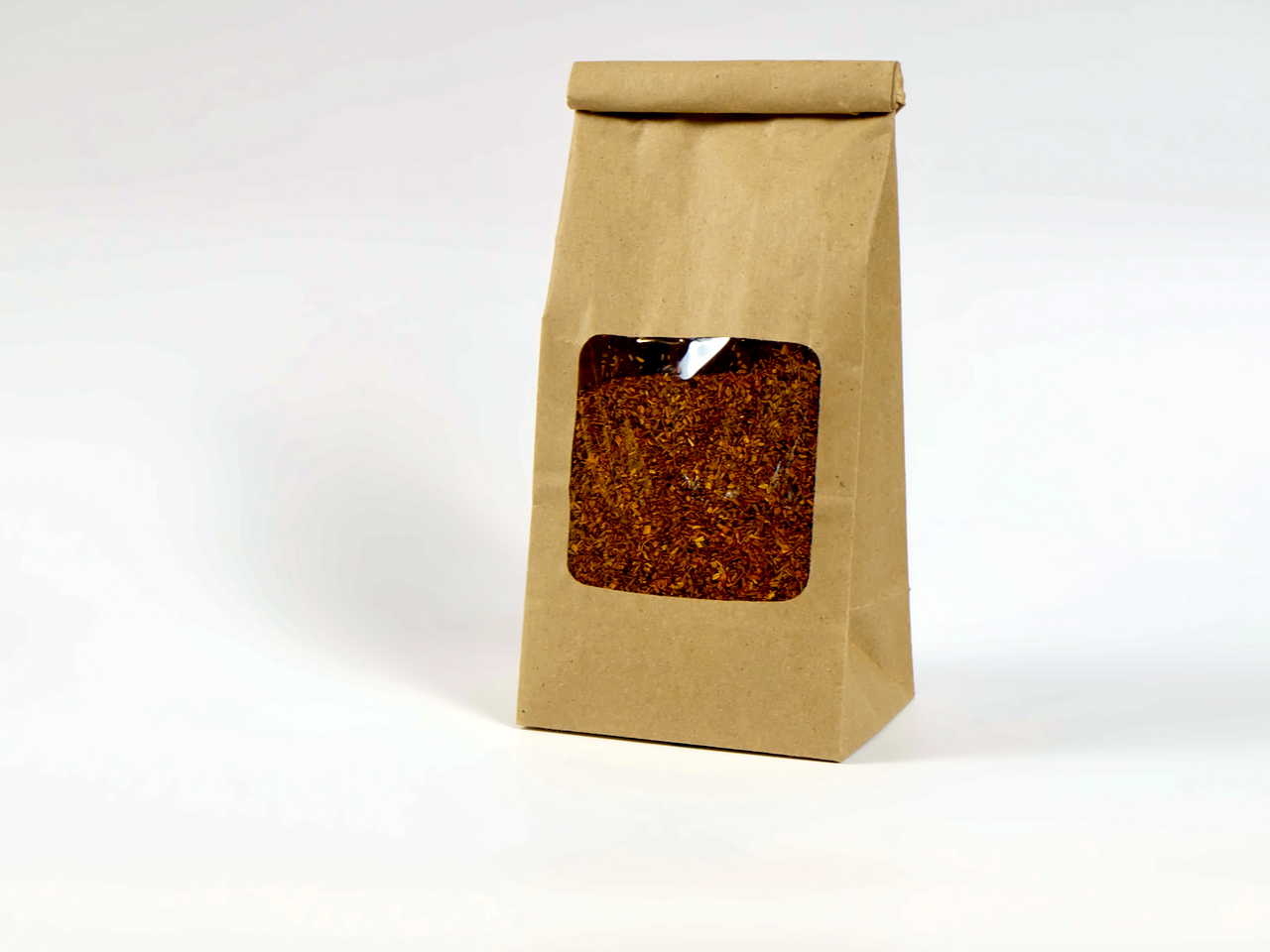 Organic Rooibos loose leaf tea in a refill bag