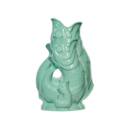 3 sea green Sea Green Gluggle Jugs